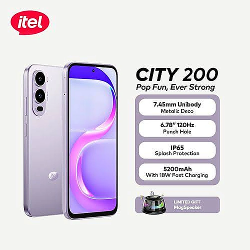 Itel City 200 (128gb)